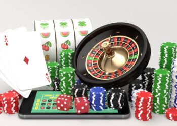 3d rendering mobile casino gambling